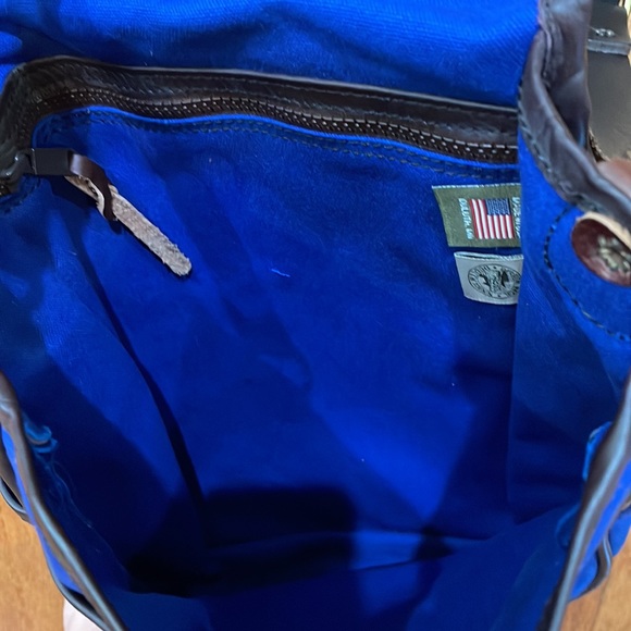 Duluth Pack Haversack with leather strap NWT - Picture 9 of 10